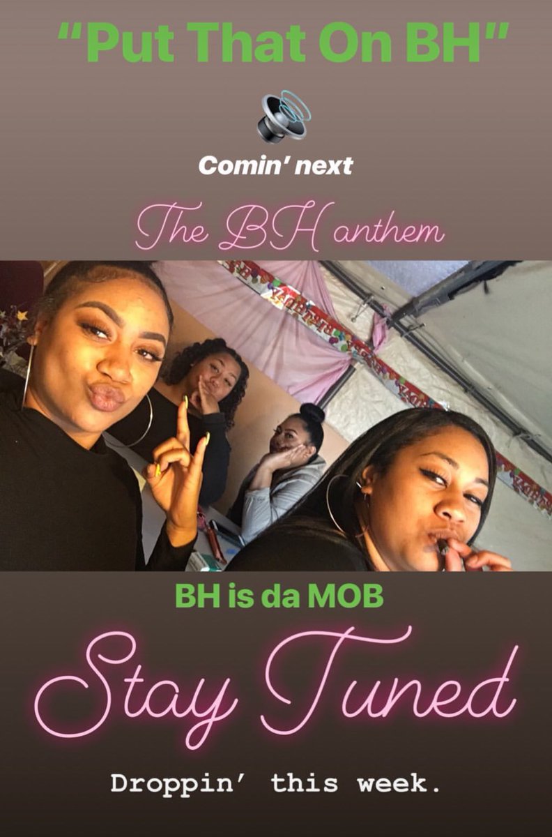 veelangi15's tweet image. Support my bousin @piena_bh n da rest of da BH krew. While y’all waitin for this new single to drop shlaaaaaap dat 🅱️andy remix doe. AHAAAAA😜🤘🏽🔊🔥#🅱️OMINSOON #SUPPORTTHEFAM