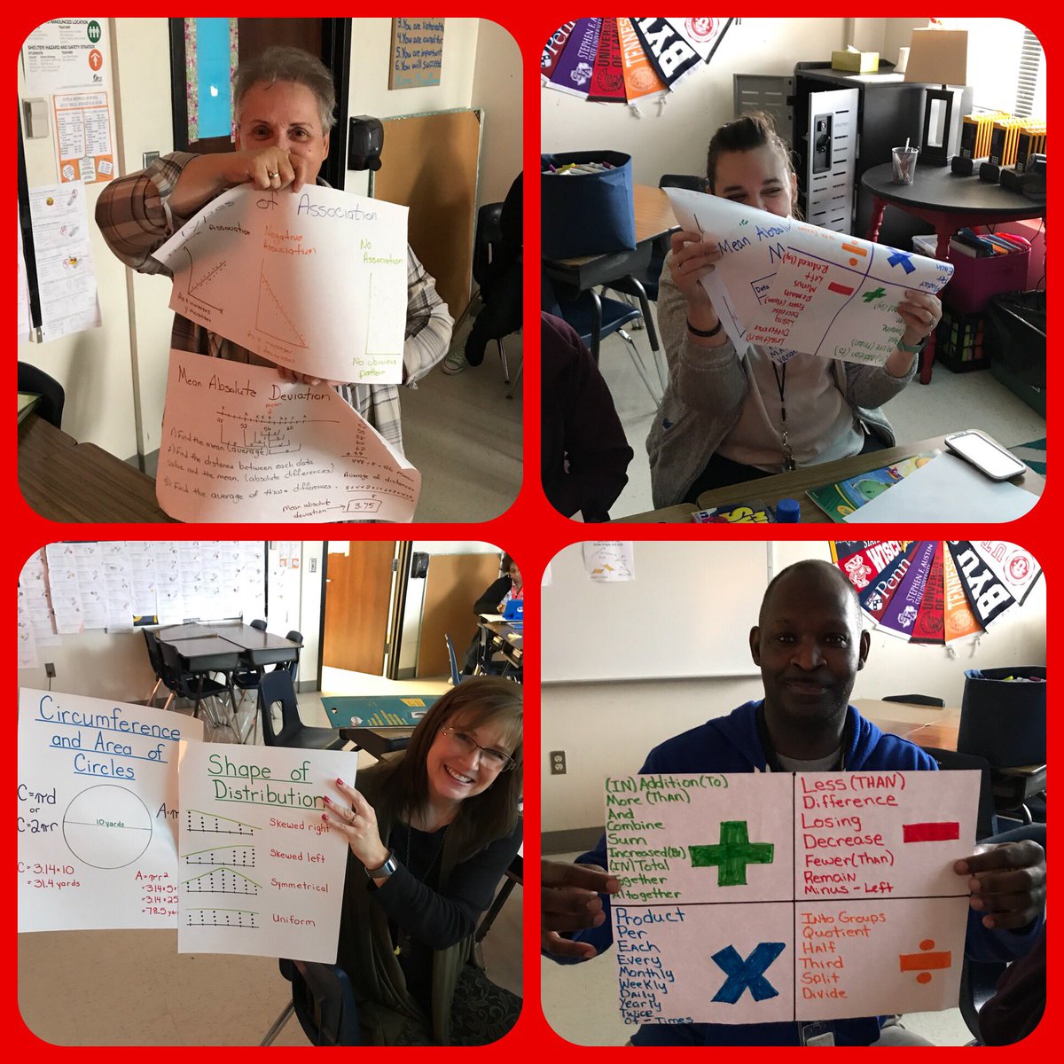 JimTorrence's tweet photo. The Math department at #CoyleMiddleSchool has completed their #AnchorCharts!!!

#CMSbelieve @Coyle_Cougars https://t.co/vumPuIDn3e