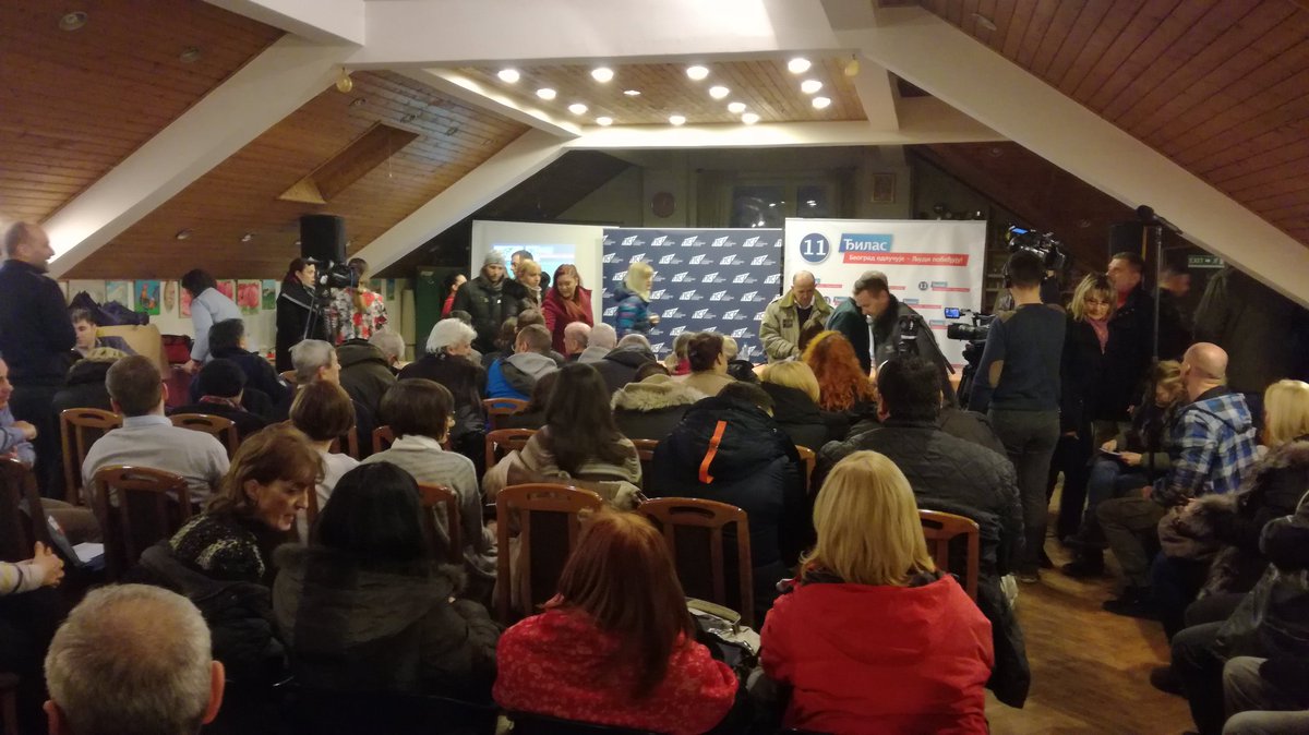 AleksPuskic's tweet image. Tribina #surcin #LjudiPobeđuju @Kihot_ex_of @pokretslobodnih @Svetlanacicmil @BGradonacelnik