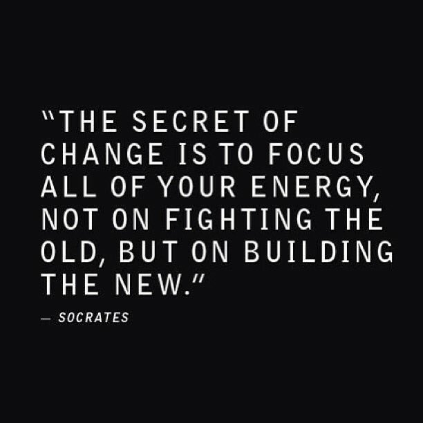 BillBruce's tweet photo. The secret of change is to focus all of your energy, not on fighting the old, but on building the new. - Socrates.
#MondayMotivation https://t.co/x37eK19n44
