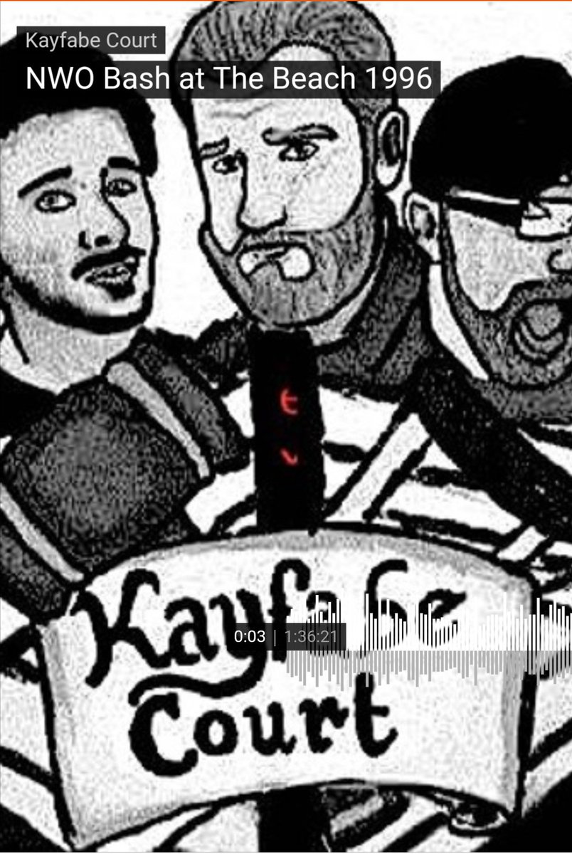 KayfabeCourt's tweet photo. Oh, hi Marks! New episode is up! nWo Month 2: Bash at the Beach '96 is available on #SoundCloud and #iTunes! 

https://t.co/Ct7toHxfXc

https://t.co/GKkPpLqVG9

#NWO #wcw #kayfabecourt https://t.co/C7rHVcumTo