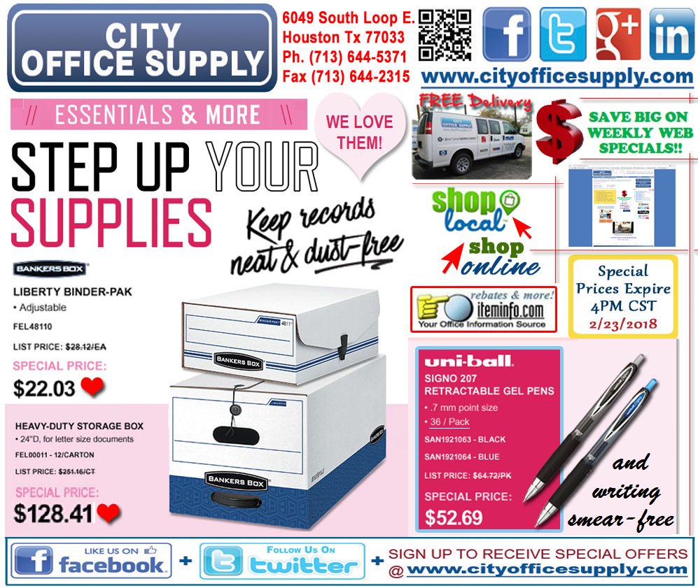 cityos's tweet photo. #MakeTheMostOfMonday! #Organize #OldPaperwork #DustFree in @BankersBoxBrand #StorageBoxes & #SmearFree with @UniBall_USA #Signo #Pens #WeeklyWEBSpecial @ https://t.co/zb4z5RaOwd -> https://t.co/TNWh9TVnKU https://t.co/16oOzCXVEX