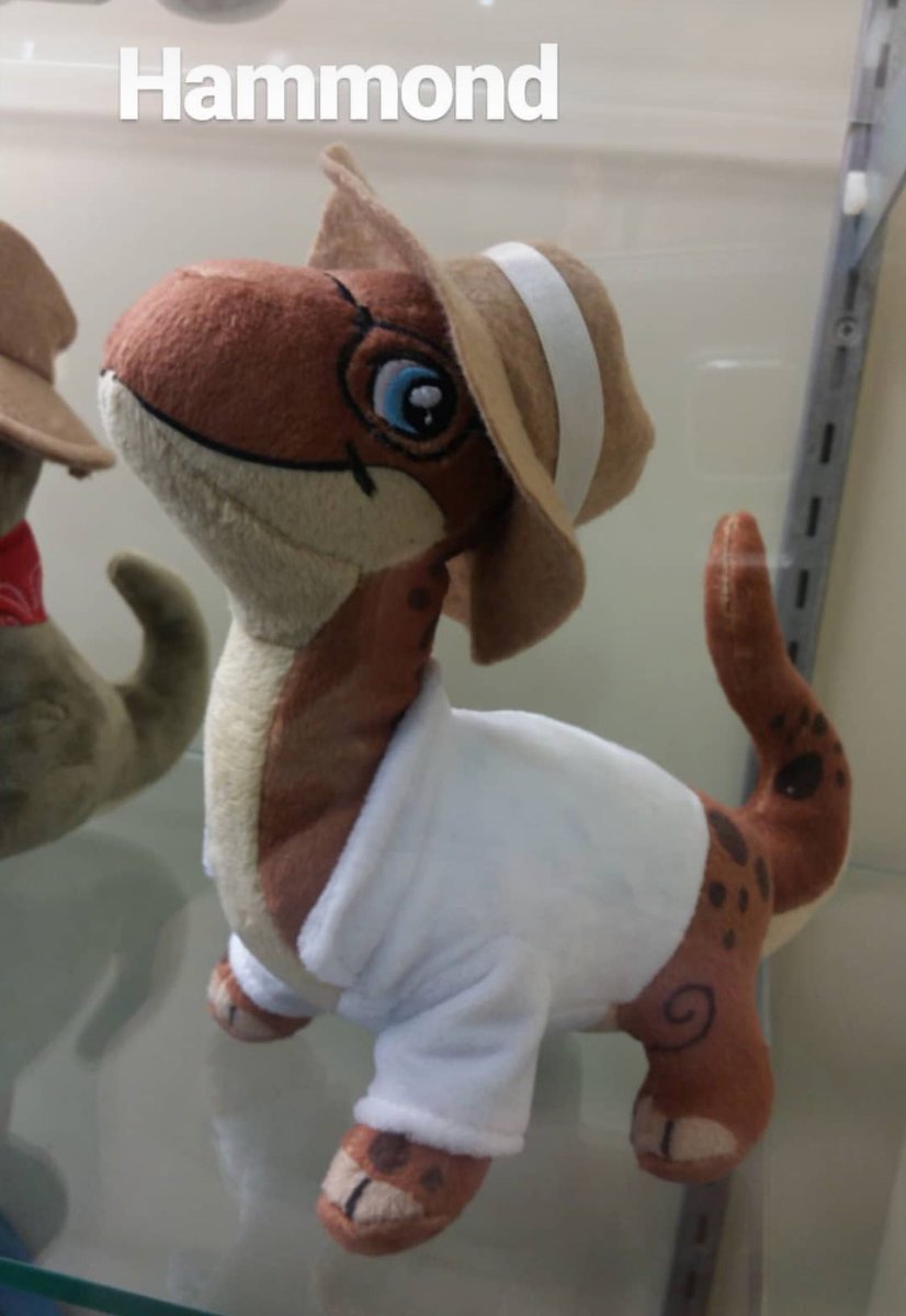 peluches de jurassic park