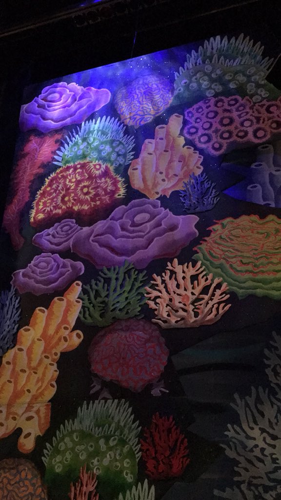 LRKnightsMusic's tweet photo. Come see the musical! Our ocean is starting to grow and we can’t wait for you to see it!!! @LeRoy_Knights @LeRoyWSS #LRMermaid https://t.co/tTeBIixw11
