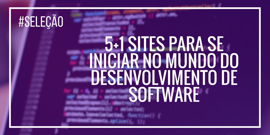 devtutorialblog's tweet image. #PostNovoNoBlog
Quer começar a programar e não faz a menor ideia por onde começar? 🤔
Calma, a gente te ajuda 😉 Confere aqui os 5+1 sites para você iniciar no desenvolvimento de software 😎
bit.ly/6-sites