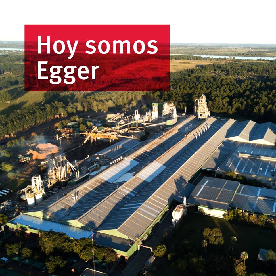 EGGER_LATAM's tweet photo. Estamos orgullosos de expandirnos en Latinoamérica mediante nuestra planta de Concordia, Entre Rios. #SomosEgger https://t.co/SsCBdiNAkf