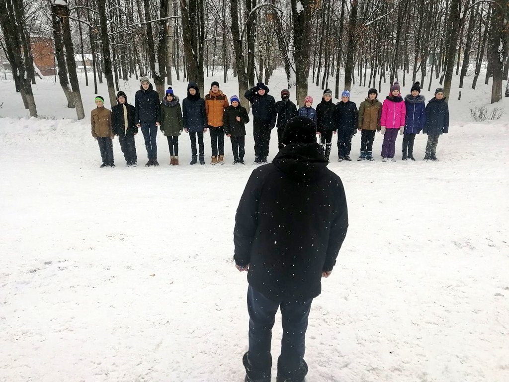 SantalovoSosh's tweet photo. "Зарница" среди учеников 5-7 классов прошла активно и весело. Победила команда "Полюс" во главе с капитаном Теличко Эрвином.Поздравляем! https://t.co/ooM7Q29zK2