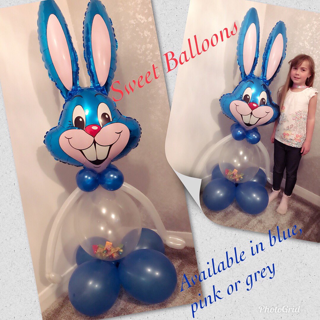 sweet_balloons's tweet photo. easter bunny filled with treats,can be personalised with name/easter basket with personalised balloon.#easter #easterbunny #essexballoons https://t.co/PqtPWh9AMG