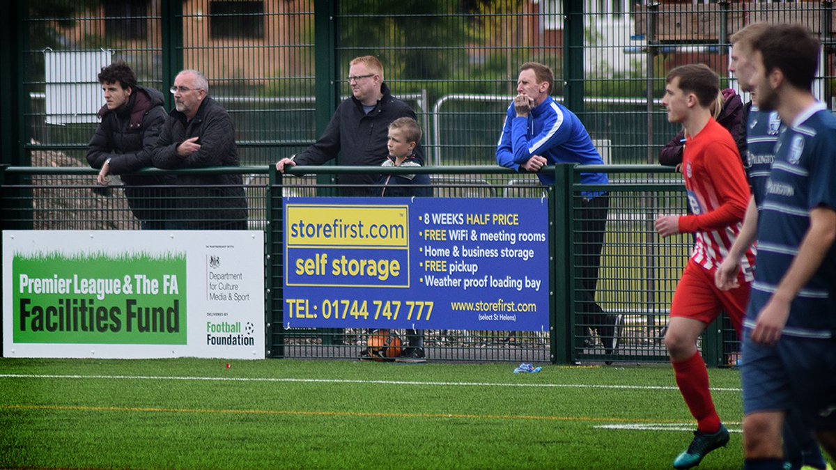 Pilkingtonfc's tweet photo. Thanks to @StorageStHelens for advertising pitchside - great value, great exposure DM for details #sthelenshour https://t.co/cq1hddYYqD