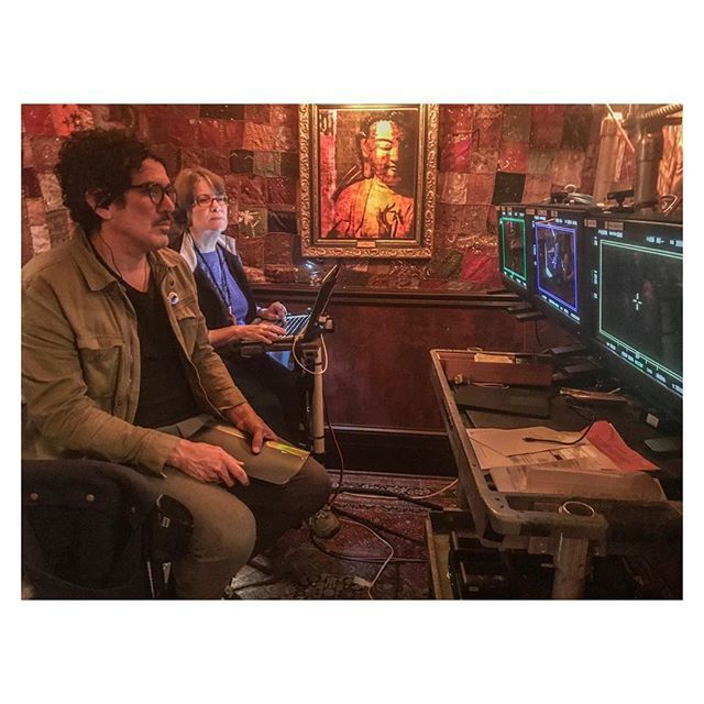 wldearborn's tweet photo. I found myself working in Dallas last week and reached out to my dear friend and colleague @_abemartinez_ who I got to visit on his three camera set shooting #queenofthesouth.  This was their last set up of the day shooting a party scene in the #foundati… https://t.co/8TwjPckDkd https://t.co/w7K5xcEgfn