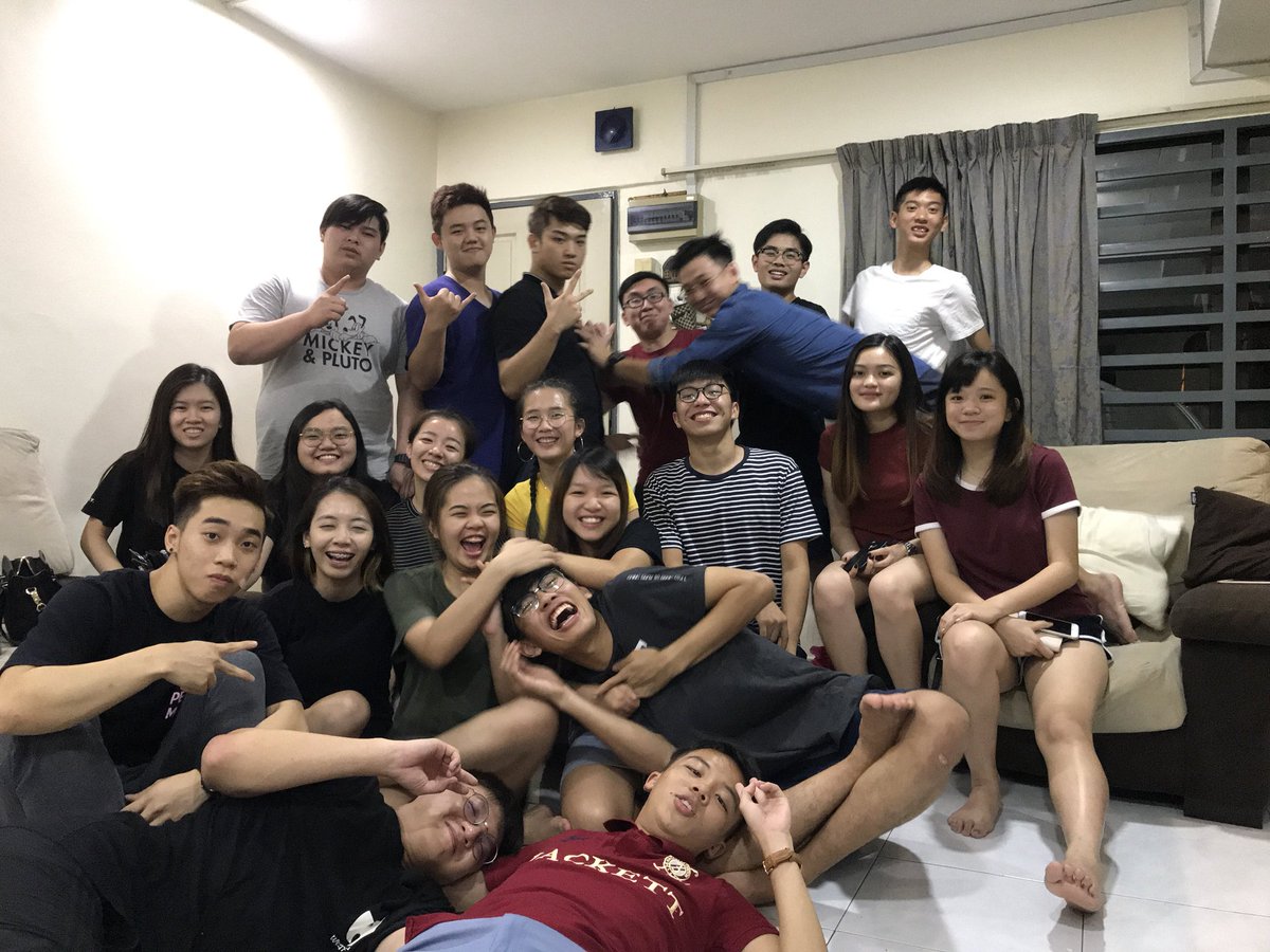 jayciehew's tweet photo. Squad night 🔥🔥 #chor4 https://t.co/Cbv1FuQ4Py