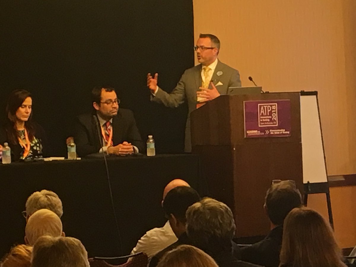 PSIServicesLLC's tweet image. Rory McCorkle and panel present Communicating the Value of Testing at ATP today. #ATPConf