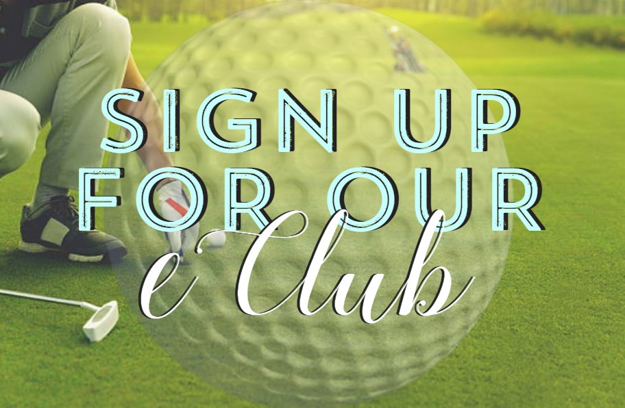 Make sure you don't miss out on all the exciting things happening at the course this year! Sign up for our eClub! bit.ly/2syz5hO