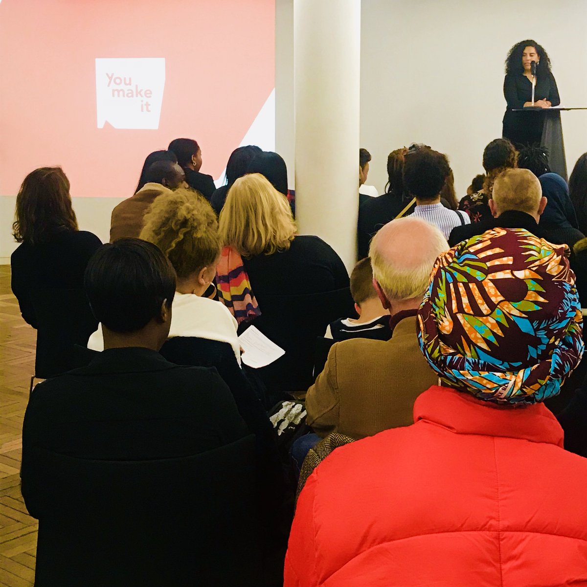 SHED_LONDON's tweet photo. Such an honour to see all the amazing graduation ladies tonight. Immensely inspiring and meaningful program @_YouMakeIt #CreativeEnergy #inspiration https://t.co/L7geAScqya