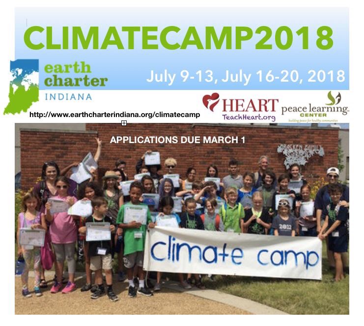 YouthPowerIN's tweet image. #ClimateCamp 2018 Applications are Due March 1! Sign up for the most fun you can have saving the planet. @PeaceLearning @kibiorg @HEC_ED @INforests @Nature_Indiana @kheprw earthcharterindiana.com/climatecamp