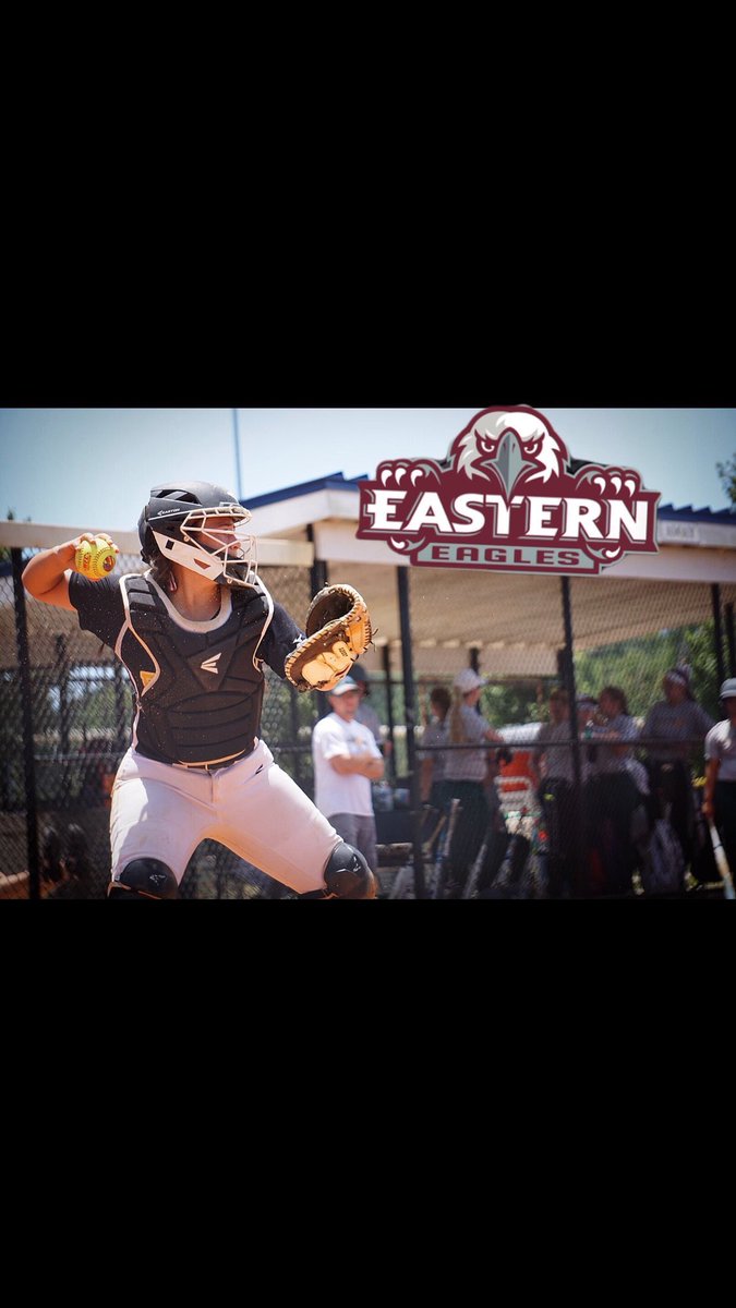 Congratulations to Junior Catcher Jena Imp for committing to play at Eastern University! We ❤️ you Jena!!