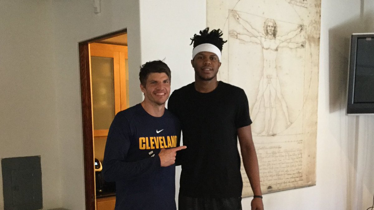 P3sportscience's tweet photo. Great to have two former @BluejayMBB at @P3sportscience getting work in during the All-Star break. @JustinPatton17 @KyleKorver https://t.co/UAYklvXYpo