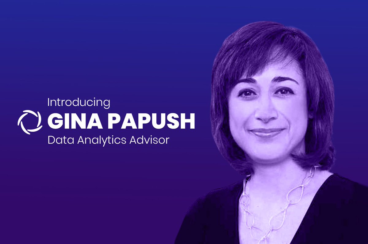 TryMoola's tweet photo. We're excited to welcome Gina Papush, Chief Data and Analytics Officer at QBE Insurance Group, as our new Data Analytics Advisor! #aXpire $AXP #Crypto https://t.co/Rjtyt6epd3