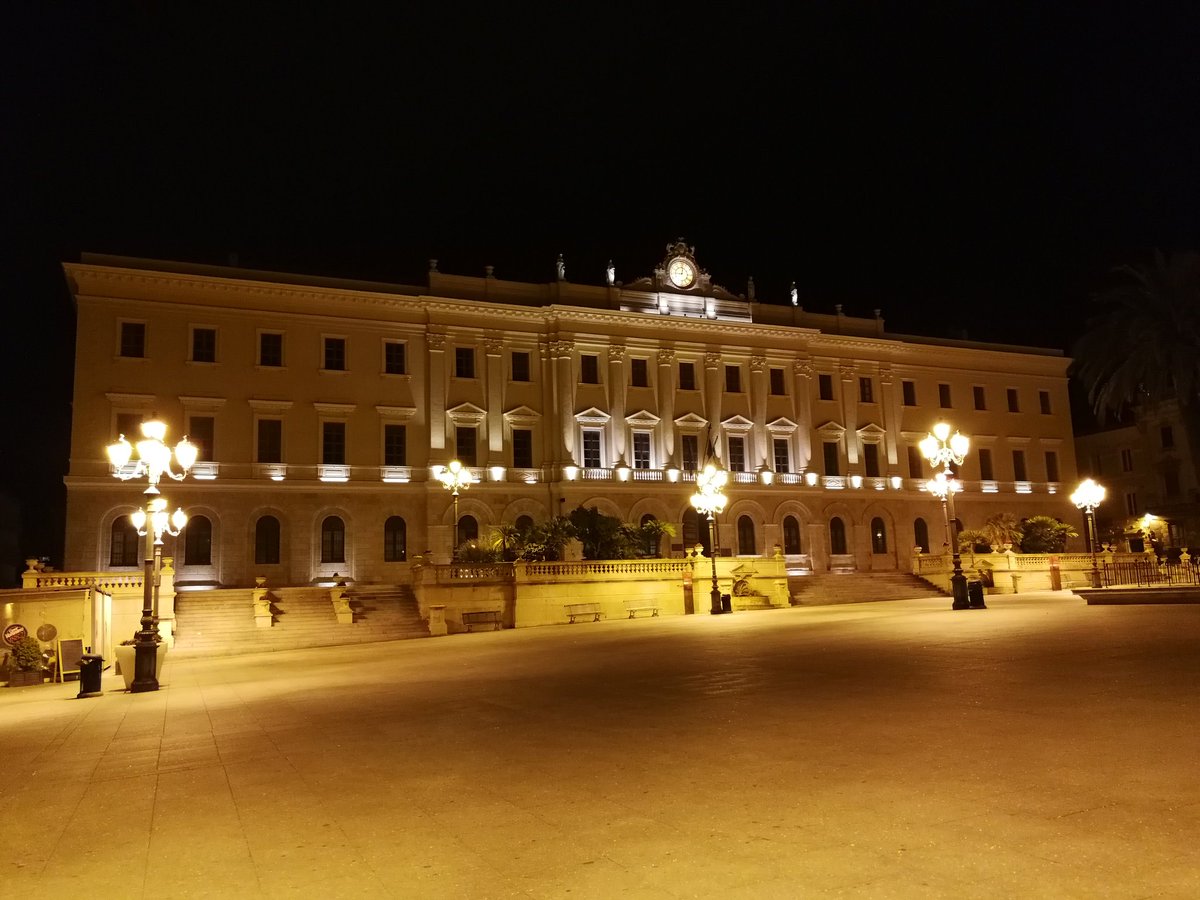 Sassari by night