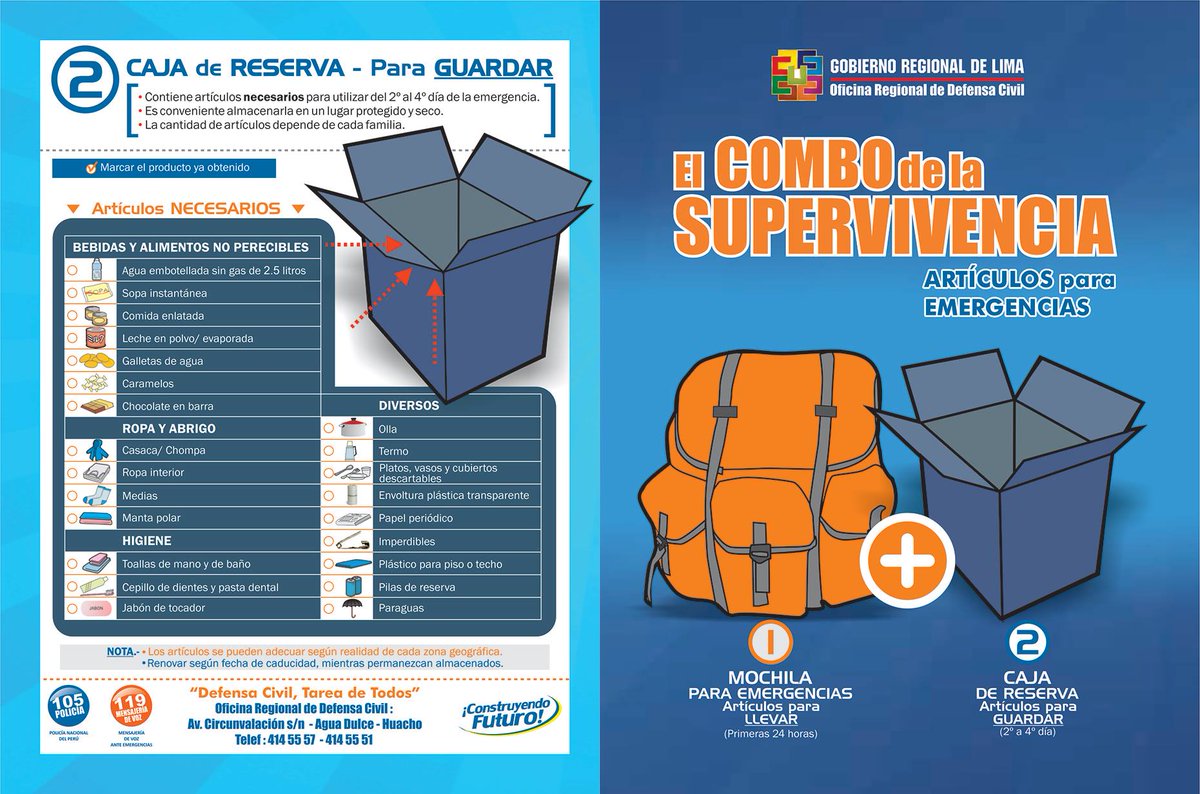 defensacivilGRL's tweet photo. #DefensaCivilGRL La importancia de contar con el combo de la supervivencia. Prepárate, un sismo puede ocurrir en cualquier momento. https://t.co/hvw0UX3oNb