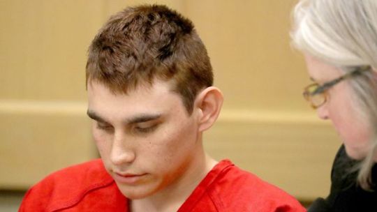rantevouthanatu's tweet photo. Nikolas Cruz in his second court appearance. Cruz murdered 17 people in a mass shooting on Valentine’s Day.

#rantevouthanatou
#MassShooting 
#NikolasCruz 
#murder https://t.co/HT1XppZFYV
