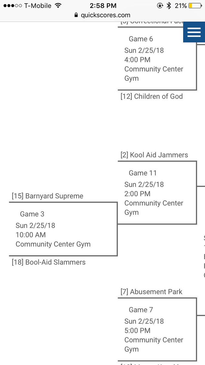 Kool-aid Jammers (9-2) tweet media