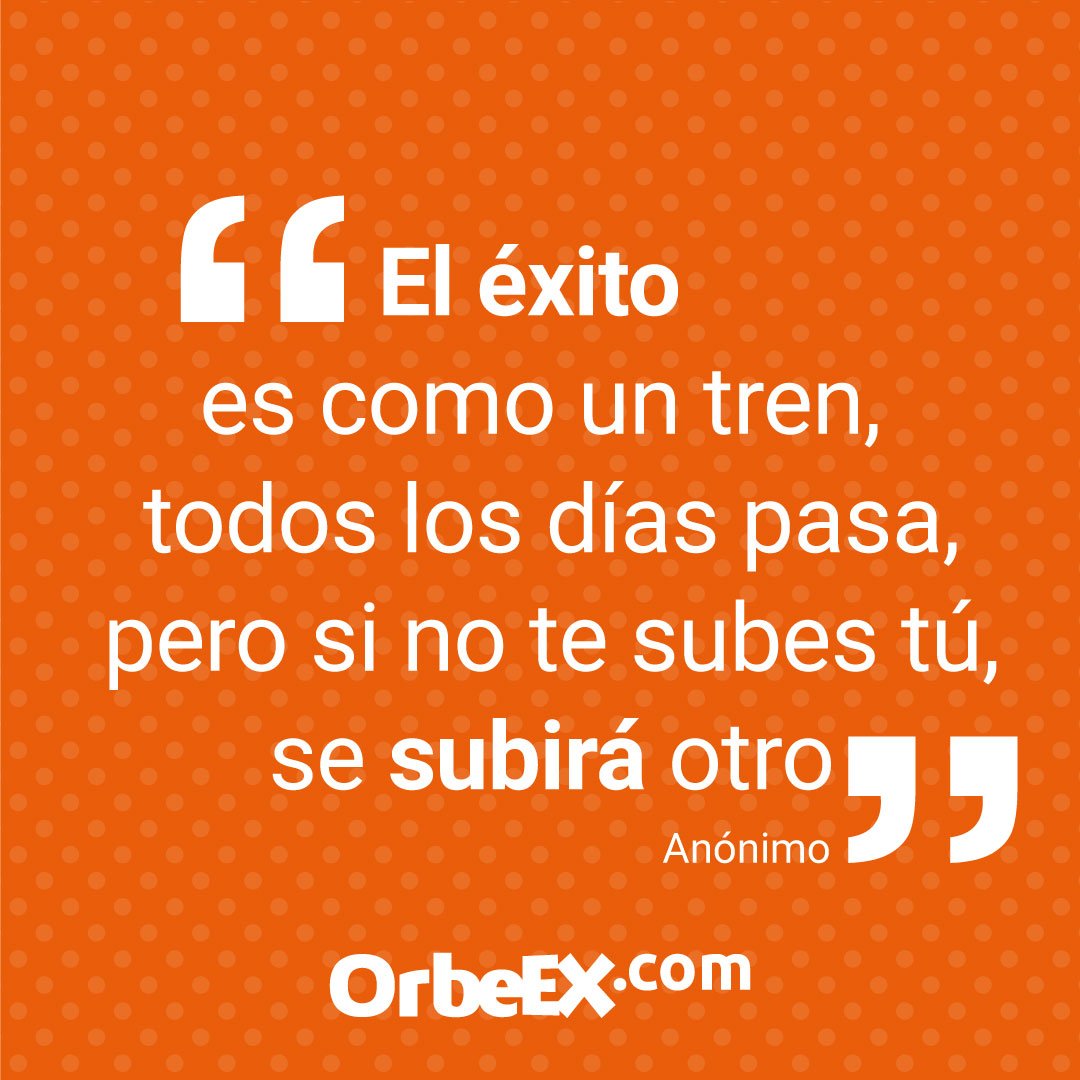 orbeex's tweet photo. Nunca desperdicies las oportunidades que te da la vida, si quieres ser exitoso aprovecha cada oportunidad.

#OrbeEX https://t.co/H38qMjVQsA