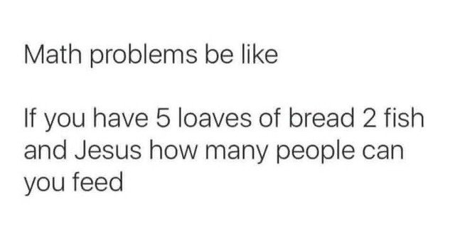 Christian Funny Pics On Twitter: "Math Problems Be Like ... Https://T.co/Exo24X2Xhj" / Twitter