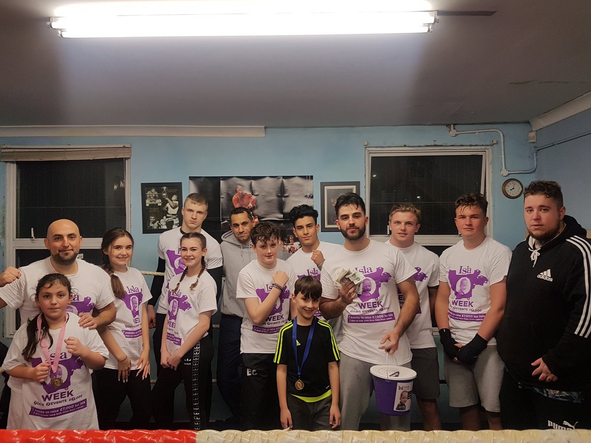 IslaAustin7Days's tweet photo. First event of Isla Week SMASHED Thanks to Ricky Sandhu and GNG Boxing and all who turned up took part and gave generously HUMBLED 7 Days 7 Events  £7,000 £240 raised from Boxing that's CLASS https://t.co/75uFiKQmX9