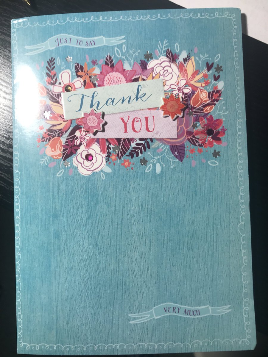 Lkentphysio's tweet image. You don’t have to be in uniform to be a caring person and make a difference. Received this lovely card today from an elderly lady who had had a fall whilst shopping, fortunately she made a speedy recovery! #NHSisgreat #CSPempowers @thecspstudents