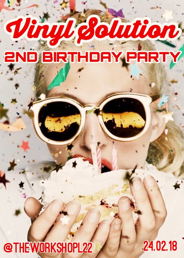 vinyl solution (@thevinylsoluti1) on Twitter photo This Saturday 24th February <a href="/TheWorkshopL22/">The Workshop</a> From 7:30 till late.
Come celebrate our 2nd birthday with our special indie disco upstairs.
Music from New Order, The Smiths, Pale Fountains, Wah! and loads more.
Come join the fun. #crosbynet This Saturday 24th February <a href="/TheWorkshopL22/">The Workshop</a> From 7:30 till late.
Come celebrate our 2nd birthday with our special indie disco upstairs.
Music from New Order, The Smiths, Pale Fountains, Wah! and loads more.
Come join the fun. #crosbynet