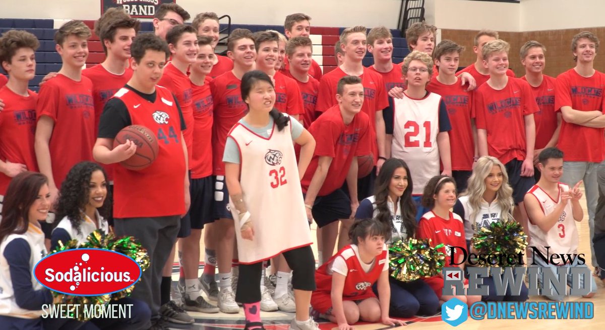 DeseretSports's tweet photo. Sweet Moment 🎥: How Woods Cross (@WXwildcats) basketball builds its community through a special needs children event
By @DNewsRewind: https://t.co/sqWY2w7I3J https://t.co/3iQS48KuWr