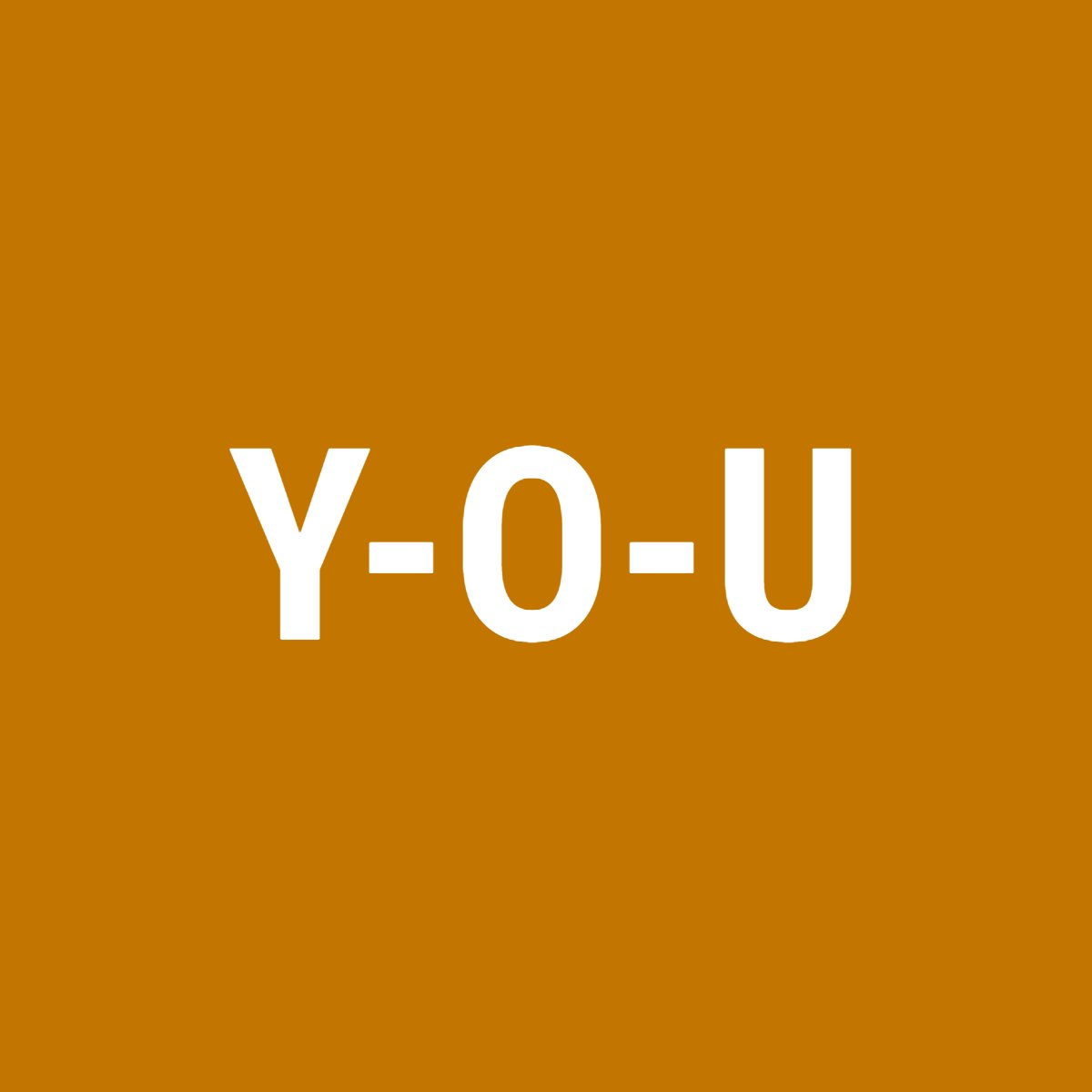 Three letters that make us happy every day.