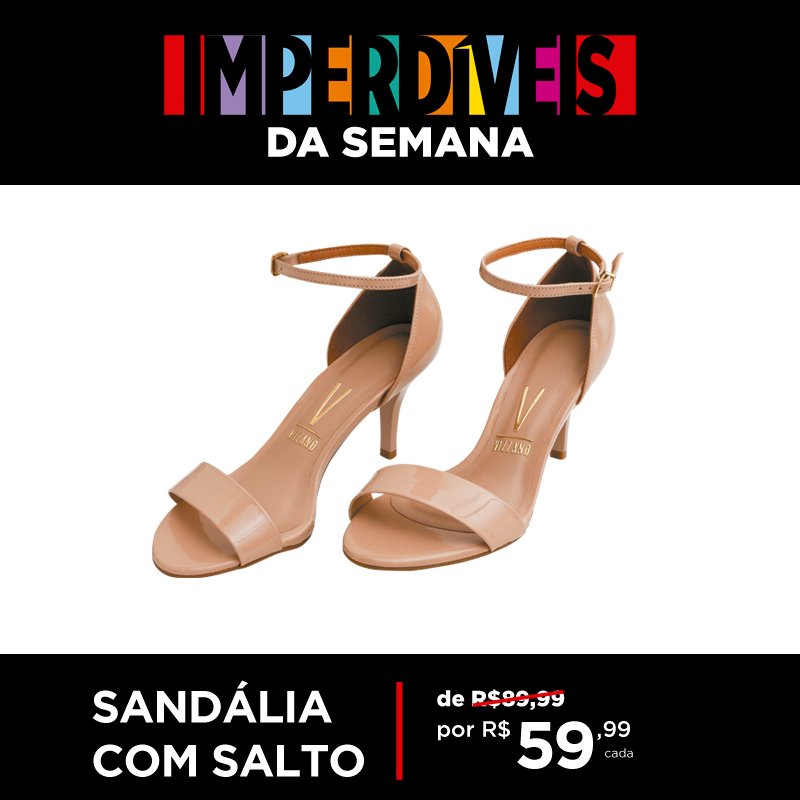 SellerMagazine's tweet photo. A sandália sensação do verão entrou em liquidação. 😱 Oferta válida até 25/02/2018 #ImperdíveisdaSemana https://t.co/7IySiszzXH