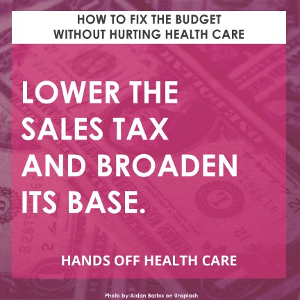 keepLAcovered's tweet photo. Louisianians are paying the highest sales taxes in the nation. Widening the sales tax base and reducing it to 4 percent would put more money back in the hands of working families and give our economy a much-needed boost.  #investinla https://t.co/LOeN5zzIiX