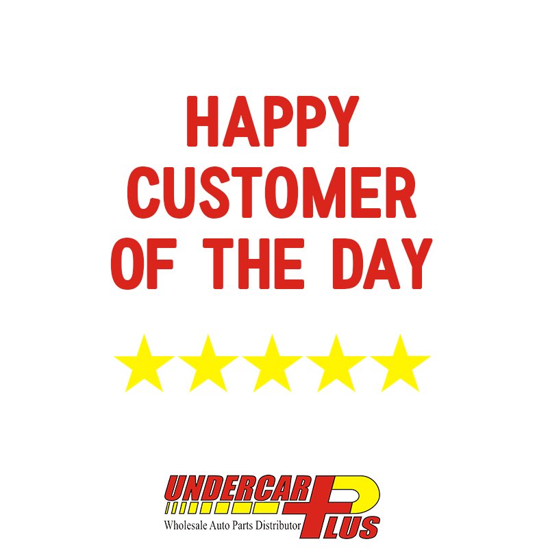 UndercarPlus's tweet photo. I would highly recommend this company to anyone who is in the need of purchasing vehicle parts. Excellent customer service and filled with professional individuals. Thanks again and again to the staff at Undercar Plus!!!!!!
Arpi M
YELP REVIEW
#review #undercarplus #yelpreview https://t.co/LWpUF7FctL
