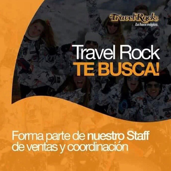 TravelRockctes's tweet photo. Te estamos buscando!! Ser parte del equipo de la numero 1 ✈️ #TravelRock 👏 https://t.co/klTsU2PQqJ