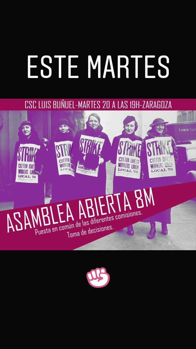 feminismomc's tweet photo. Os esperamos... #HaciaLaHuelgaFeminista https://t.co/aYlRSvkpRu
