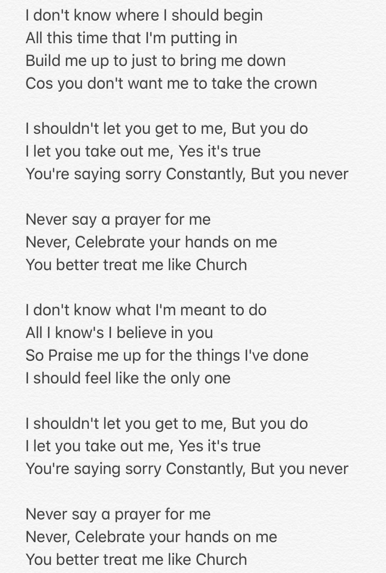 Church Of Do What You Want To Song Lyrics