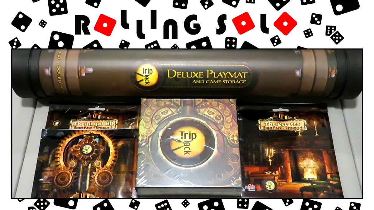 TryRollingSolo's tweet photo. Join me for this exciting final production unboxing of Triplock. Designed by Adam and Josh Carlson and published by Chip Theory Games! As well as a sneak peek at a new Triplock item!
#Triplock #Kickstarter #BoardGames #SoloBoardGames @ChipTheoryGames
https://t.co/XvsN8uzm1T https://t.co/zsYUpKblQP