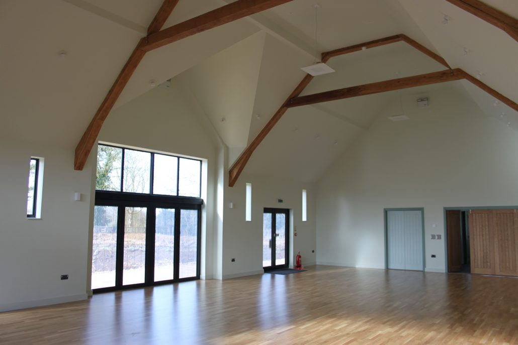 thehallcss's tweet image. The main hall "The Barn "