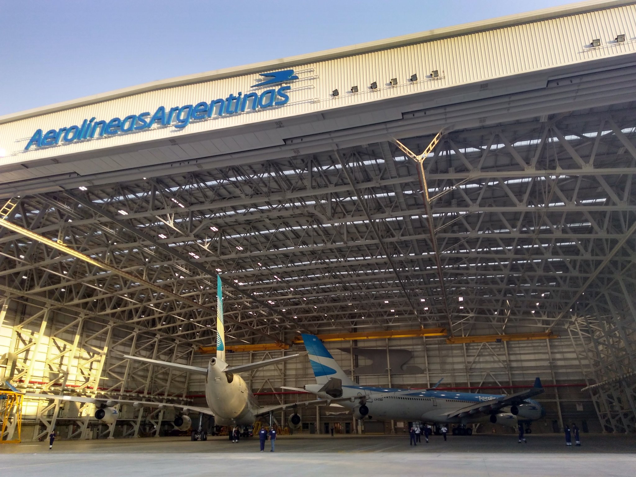 Resultado de imagen para Aerolineas Hangar NÂº 5 Ezeiza