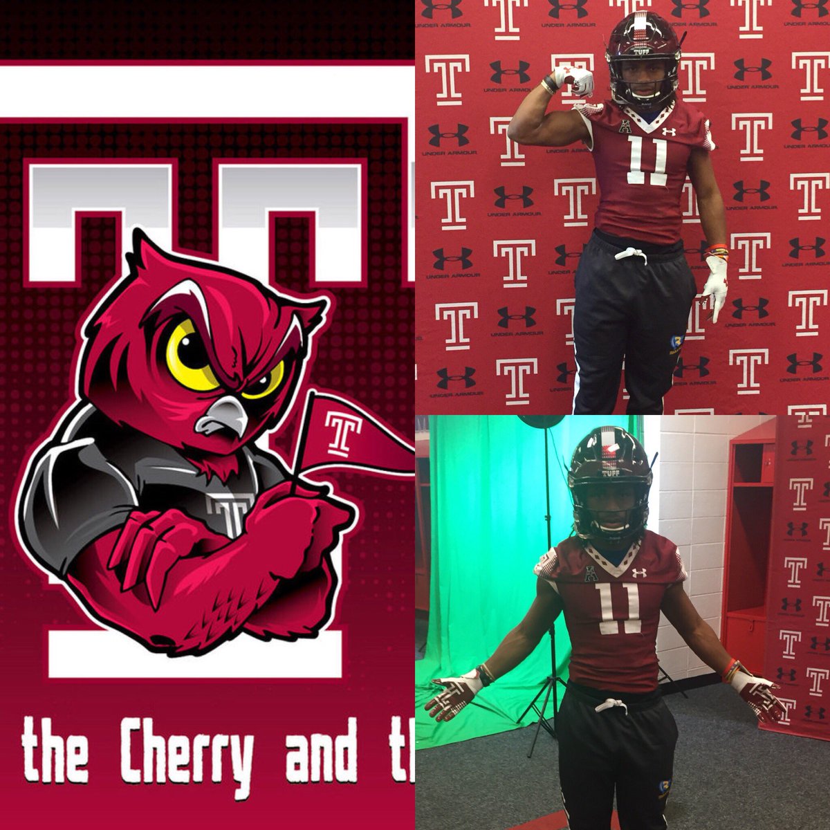 TrevorLWilson's tweet image. Extremely Blessed &amp;amp; Honored to Recieve an Offer from The University of Temple 🍒🦉