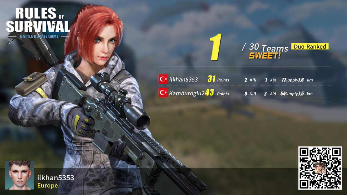 IlkhanKc's tweet photo. #RulesofSurvival https://t.co/TvTJcyNE8g