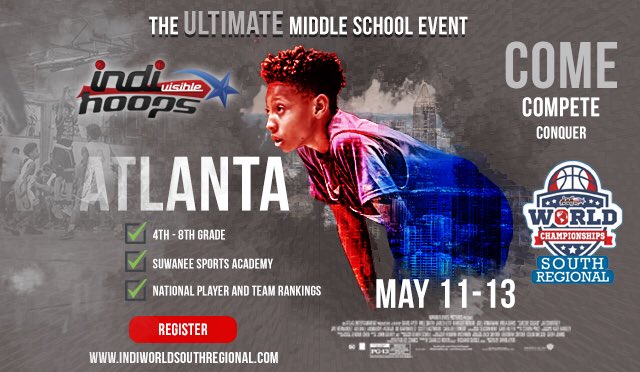NGSHoops's tweet photo. THE STAGE IS SET. Join the Top Middle School Talent in the Nation. May 11-13 Atlanta,Ga Visit https://t.co/zin6EGdQks #indihoops @indihoops @indiworld3 https://t.co/74s8XH0eBh