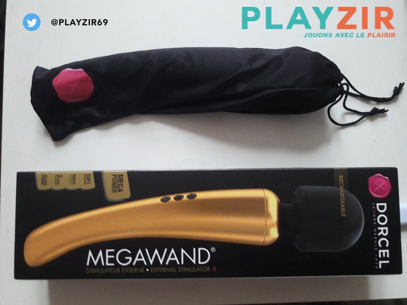 Playzir69's tweet photo. Retrouvez notre test du Megawand @dorcel version Gold. 
Merci @dorcel pour leur confiance et de nous avoir transmis ce sextoys. 
https://t.co/9U6XHKe9dv

#TESTSEXTOYS #SEXE #DORCEL #REVIEWSEXTOYS #SEXTOYS https://t.co/vW1pr6PFUt