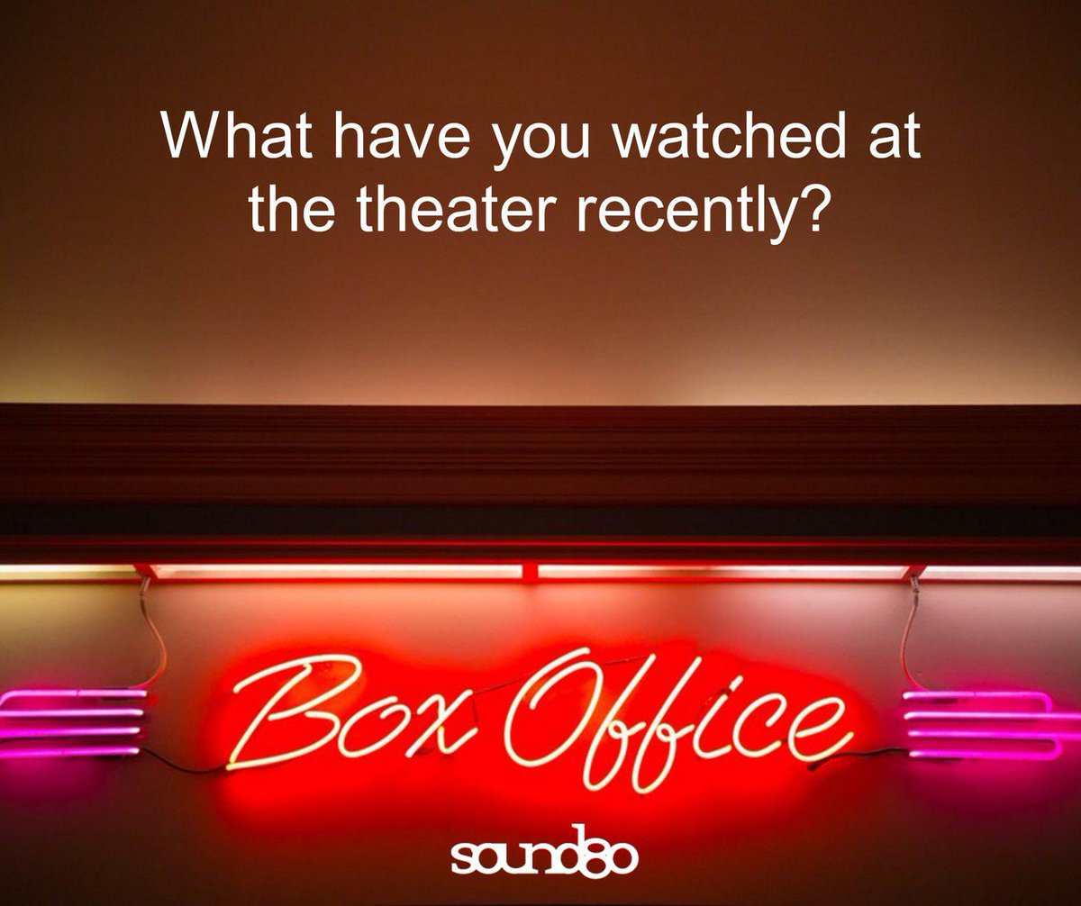 Sound80Studio's tweet photo. It's been a huge week at the box office and we're interested in knowing what movies you've seen recently. https://t.co/MvnHNLQwhl