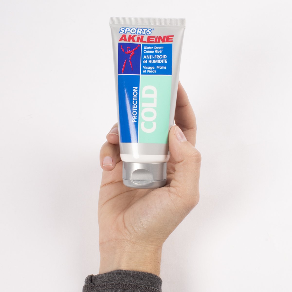 Votre meilleure alliée pour protéger visage, mains et pieds du froid et de l'humidité. À appliquer avant votre activité sportive en plein air! #Akileine #LaboratoireLarima #SportsAkileine