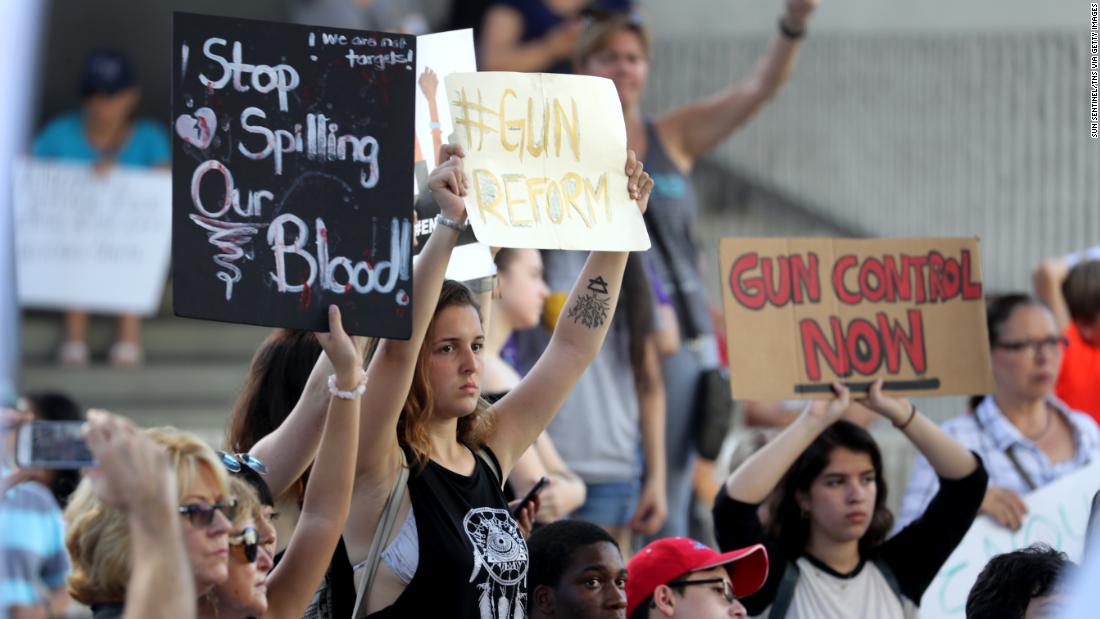 CNN's tweet photo. Survivors of the Florida school shooting announce a nationwide, student-led march in Washington on March 24 to push for gun control https://t.co/0D2RZwnQMf https://t.co/0jFlsbyJaT