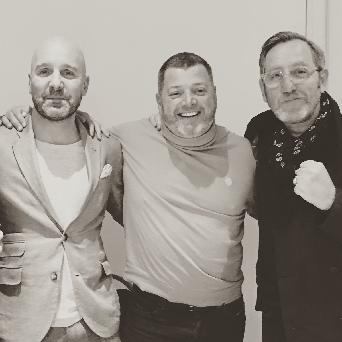 #BAFTAs loved seeing these gents at  the Albert Hall last night for <a href="/Jawbonethemovie/">Jawbone the movie</a>